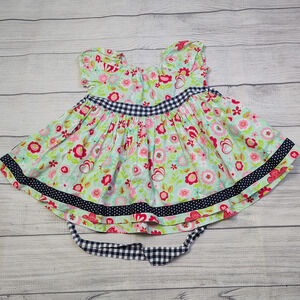 4 Matilda Jane Platinum Mint Berries Peasant Top